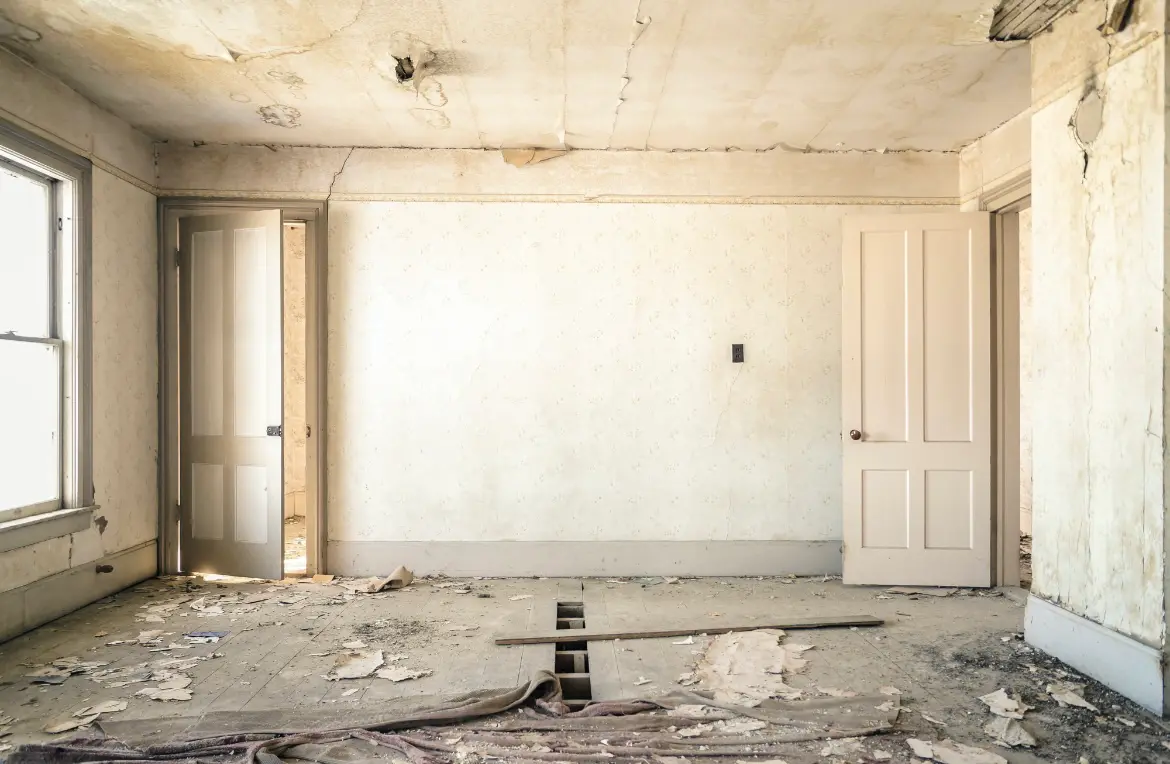 Waste disposal crew managing a cleanout project in Pleasant Hills